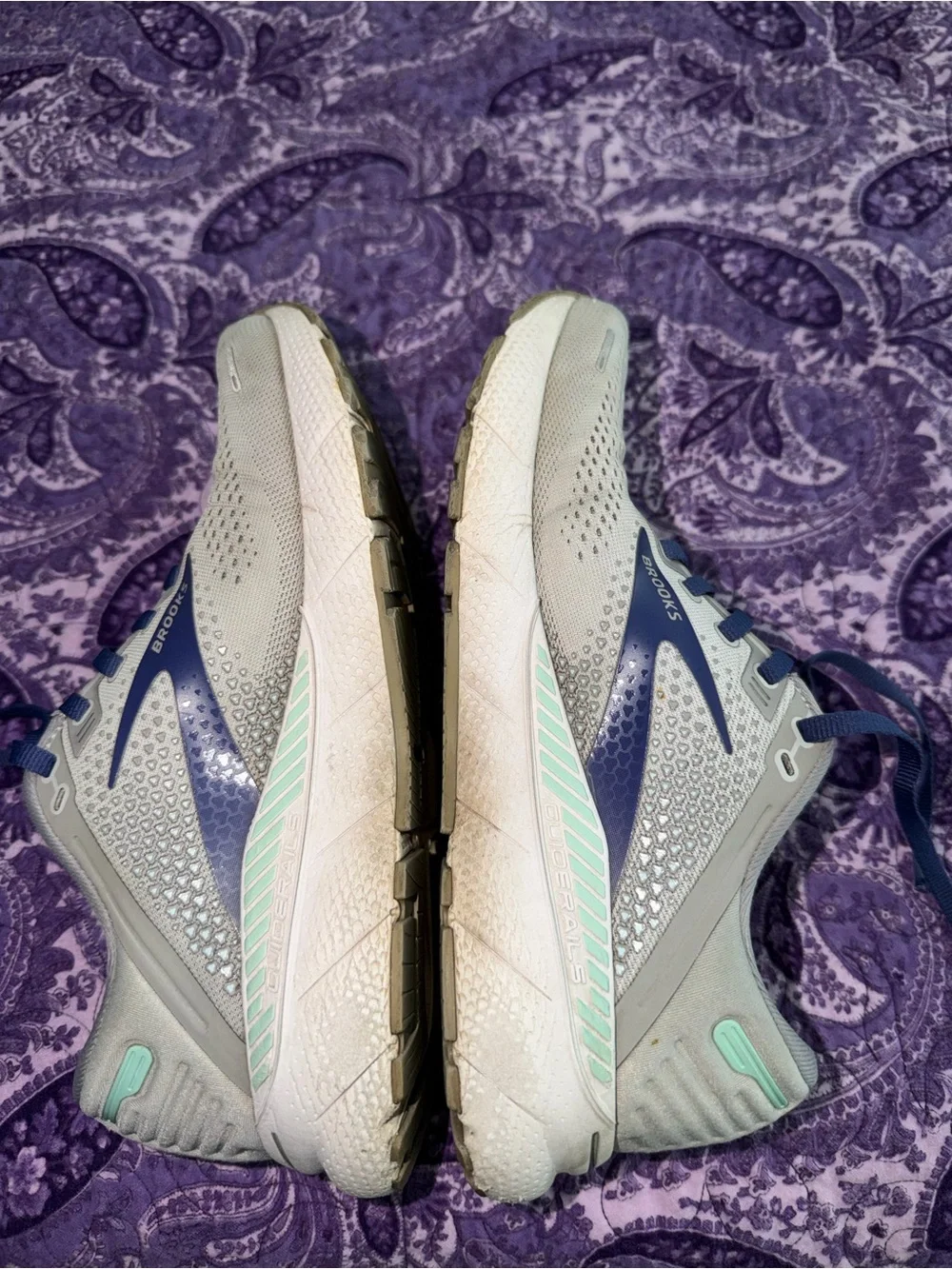 Brooks Women's Running Shoes Adrenaline GTS 22 Alloy/Blue/Green